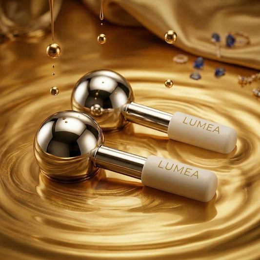 Globuri criogenice · Set masaj facial
